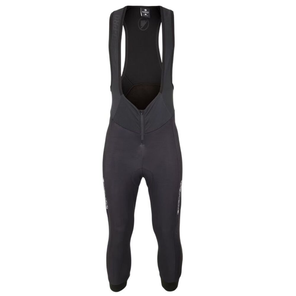 Endura Mens Zip Front Cycling Bib Shorts / Black